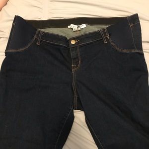 Maternity side panel jeggings